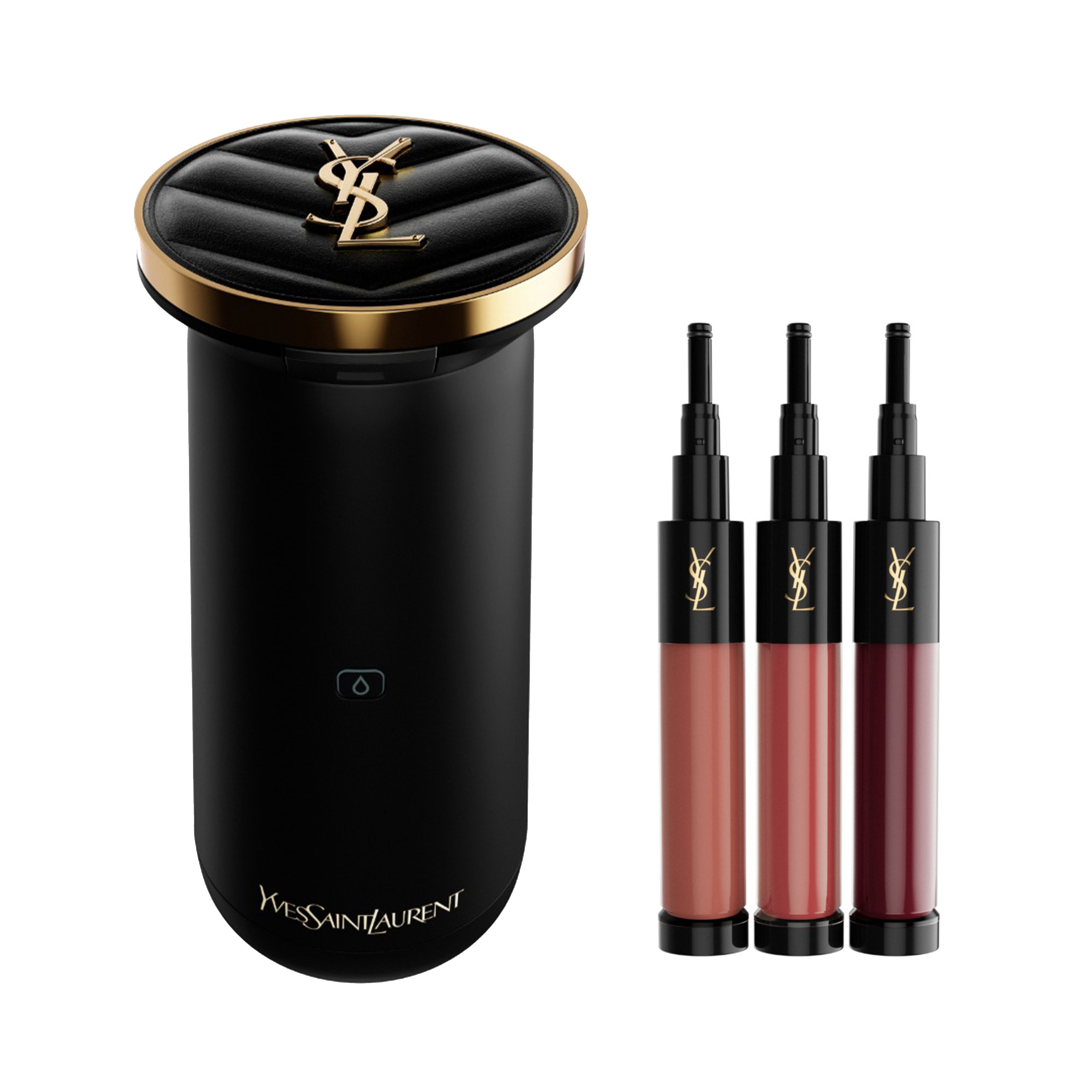 YSL Beauty Rouge Sur Mesure Custom Lip Color Creator Bundle Loveshine Gloss 10 Shade Nude Color Cartridge Trio 350$